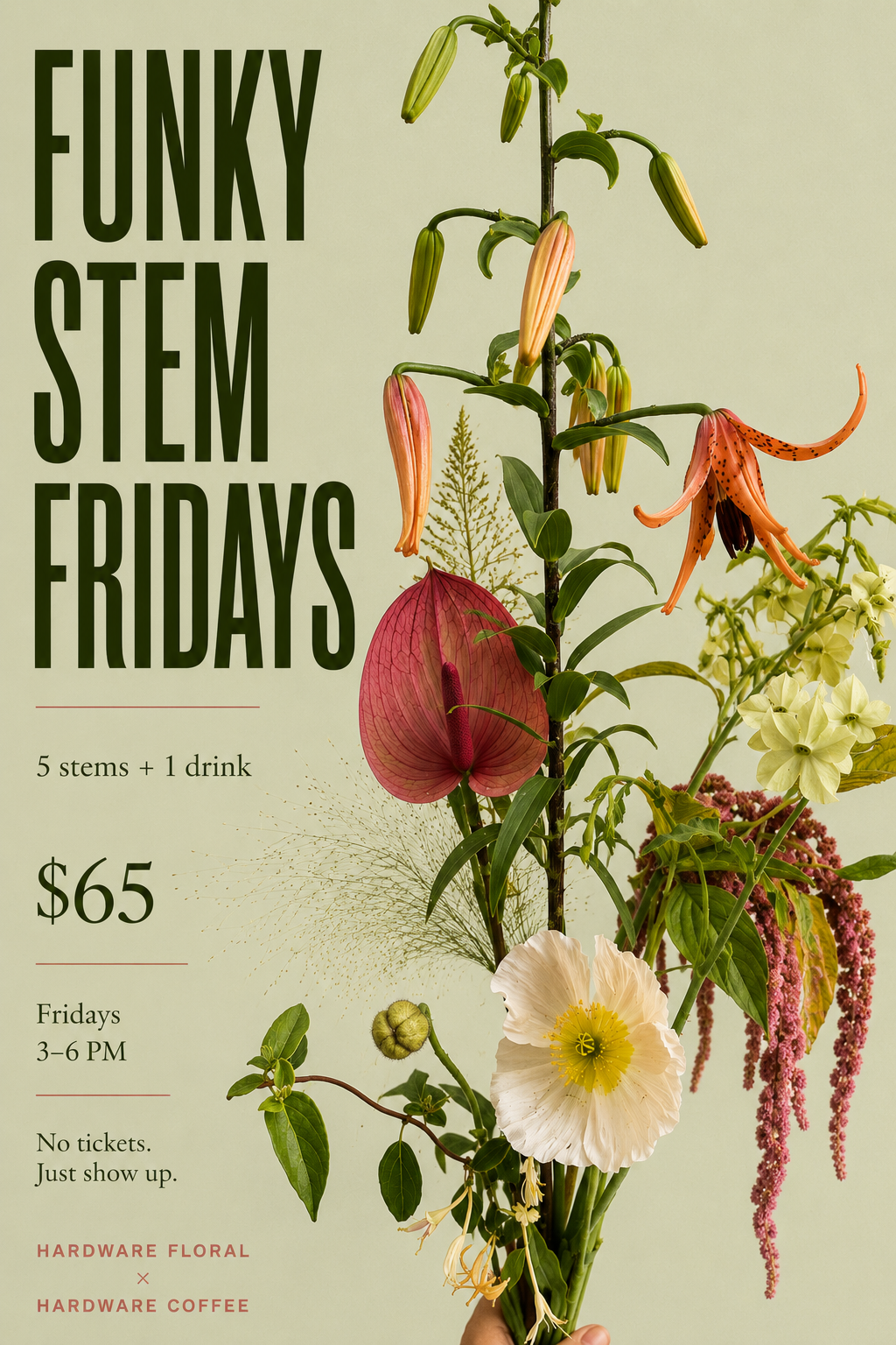 Funky Stems Happy Hour!